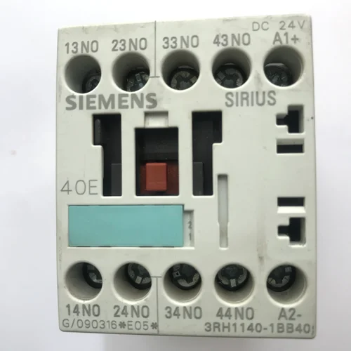 کنتاکتور زیمنس 3RH1140– 1BB40 با تغذیه 24VDC