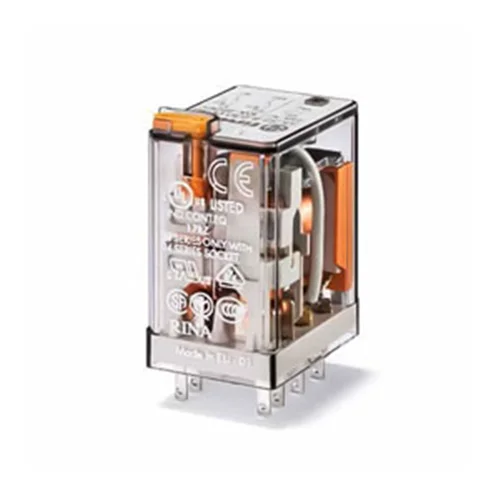 رله فیندر 11 پایه ولت24 (Finder ) ایتالیا مدل 3 باز 3NO/ NC بسته 7A با بوبین AC24V سریال 55.33.8.024.0040