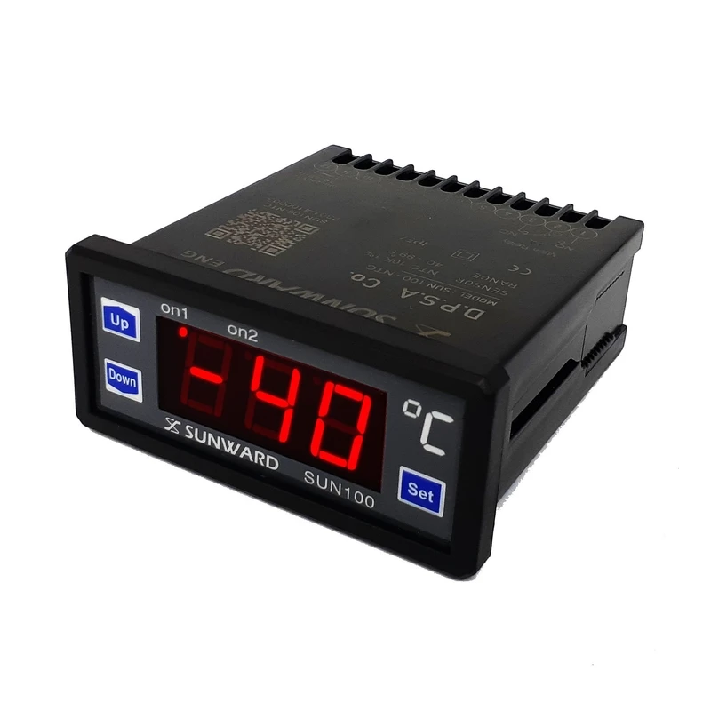 ترموستات تک رله ای SUNWARD SUN 100 تغذیه AC /V 220 ولت